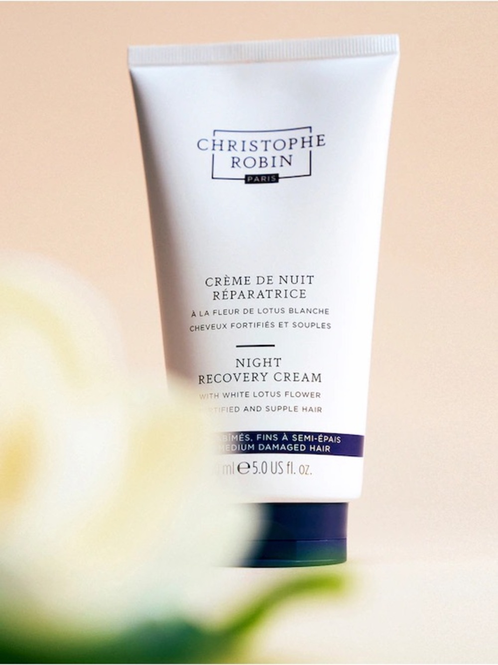 Christophe Robin Night Recovery Cream — White